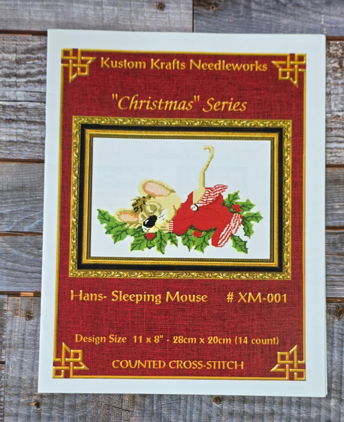 Kustom Krafts Needleworks: Hans - Sleeping Mouse XM-001 Pattern