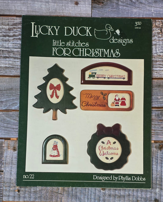 Lucky Duck Designs: Little Stitches for Christmas Pattern