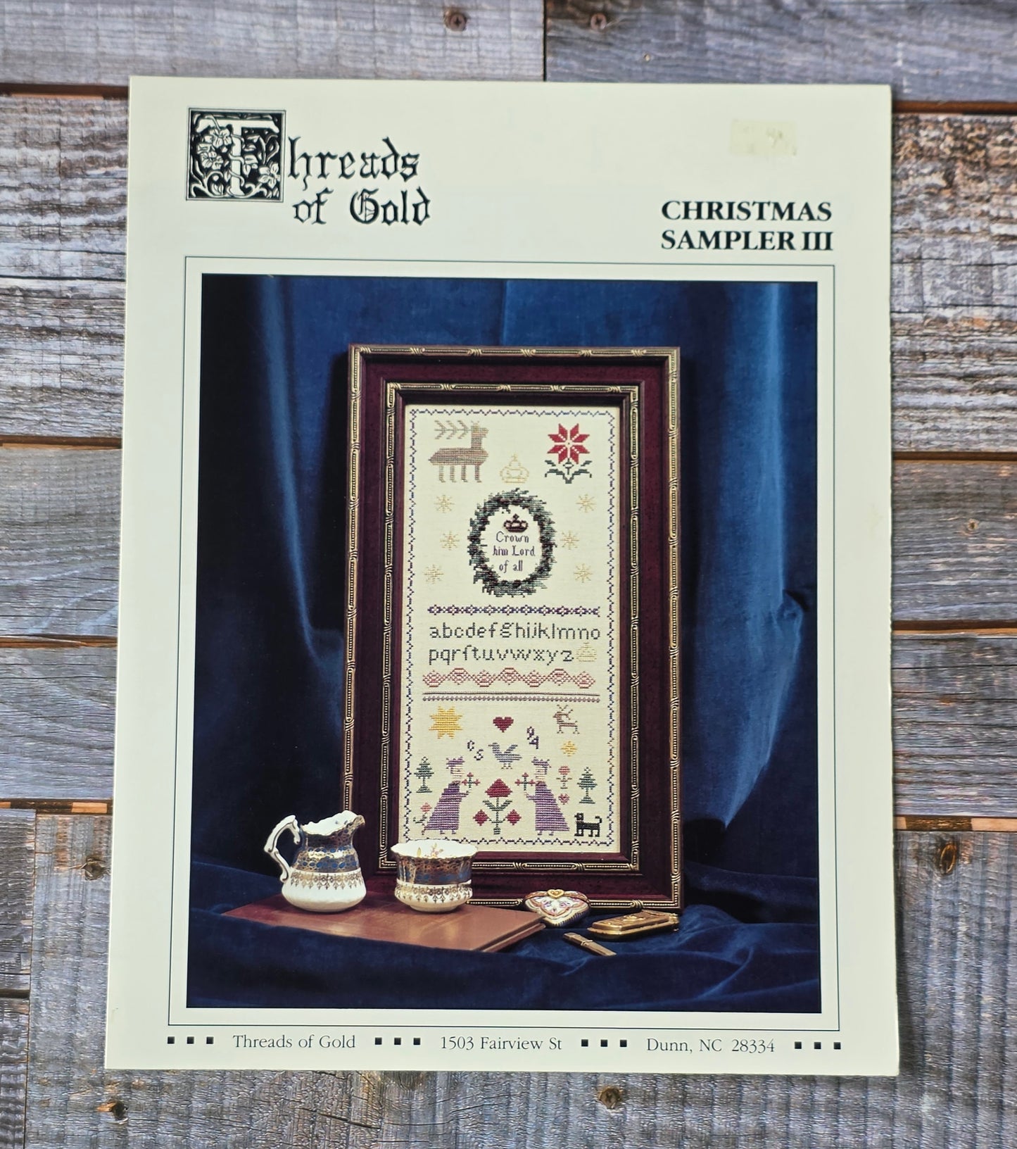 Threads of Gold: Christmas Sampler III Pattern