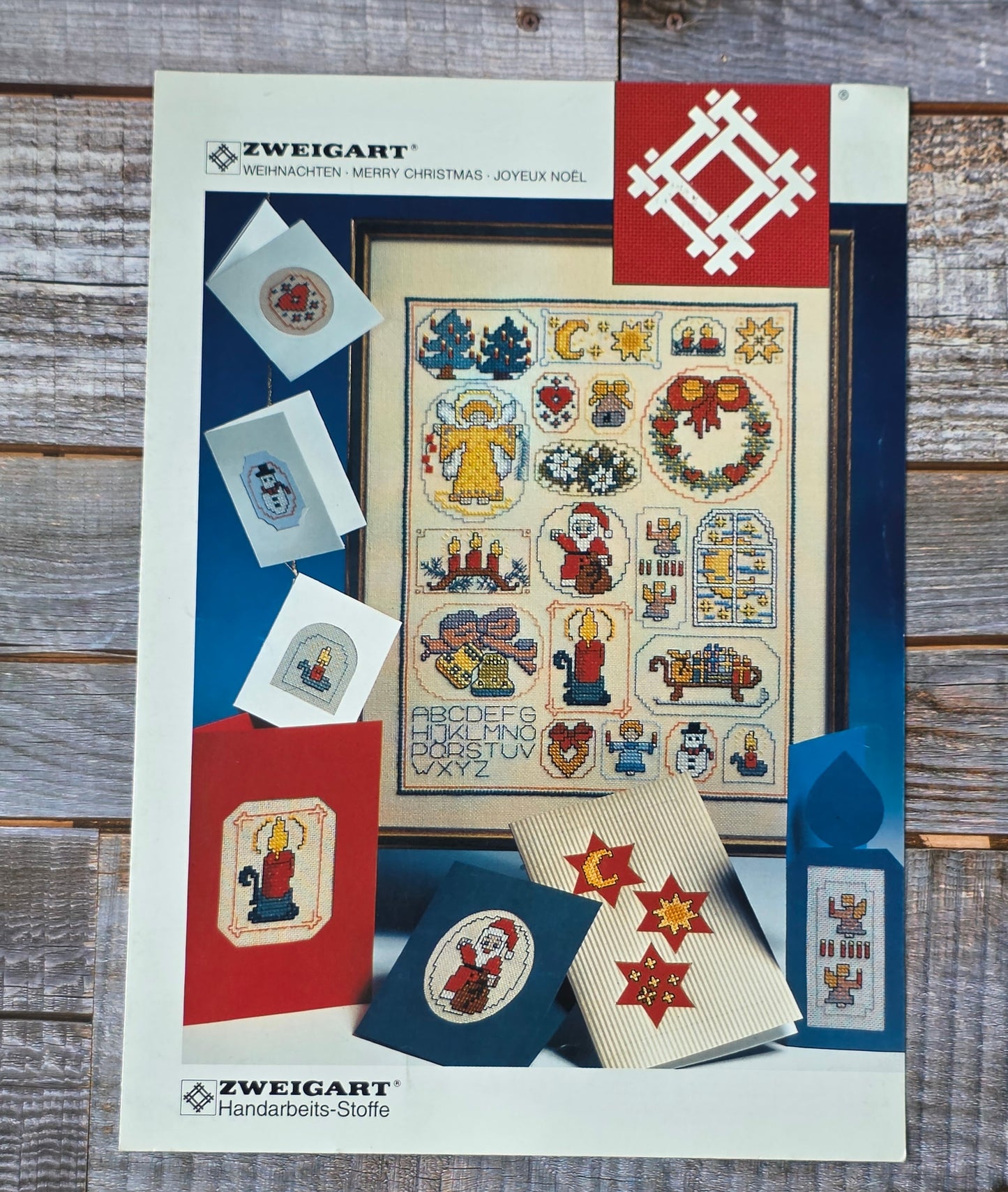 Zweigart: Merry Christmas Pattern