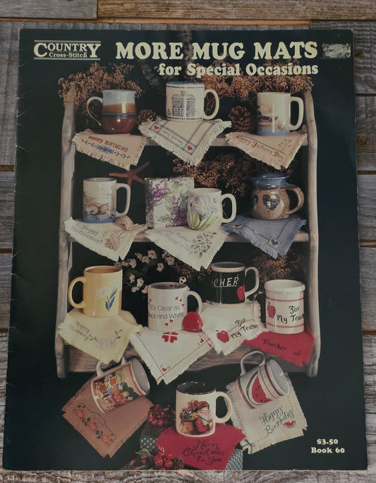 Country Cross Stitch: More Mugs Mats for Special Occasions Pattern