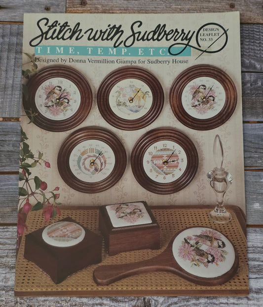 Stitch with Sudberry: Time, Temp, Etc. Pattern No. 33