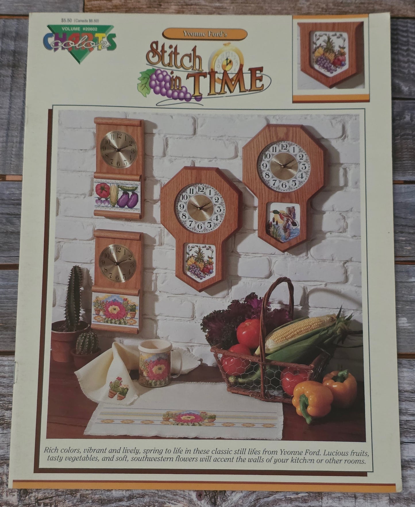 Color Charts: Stitch in Time Pattern