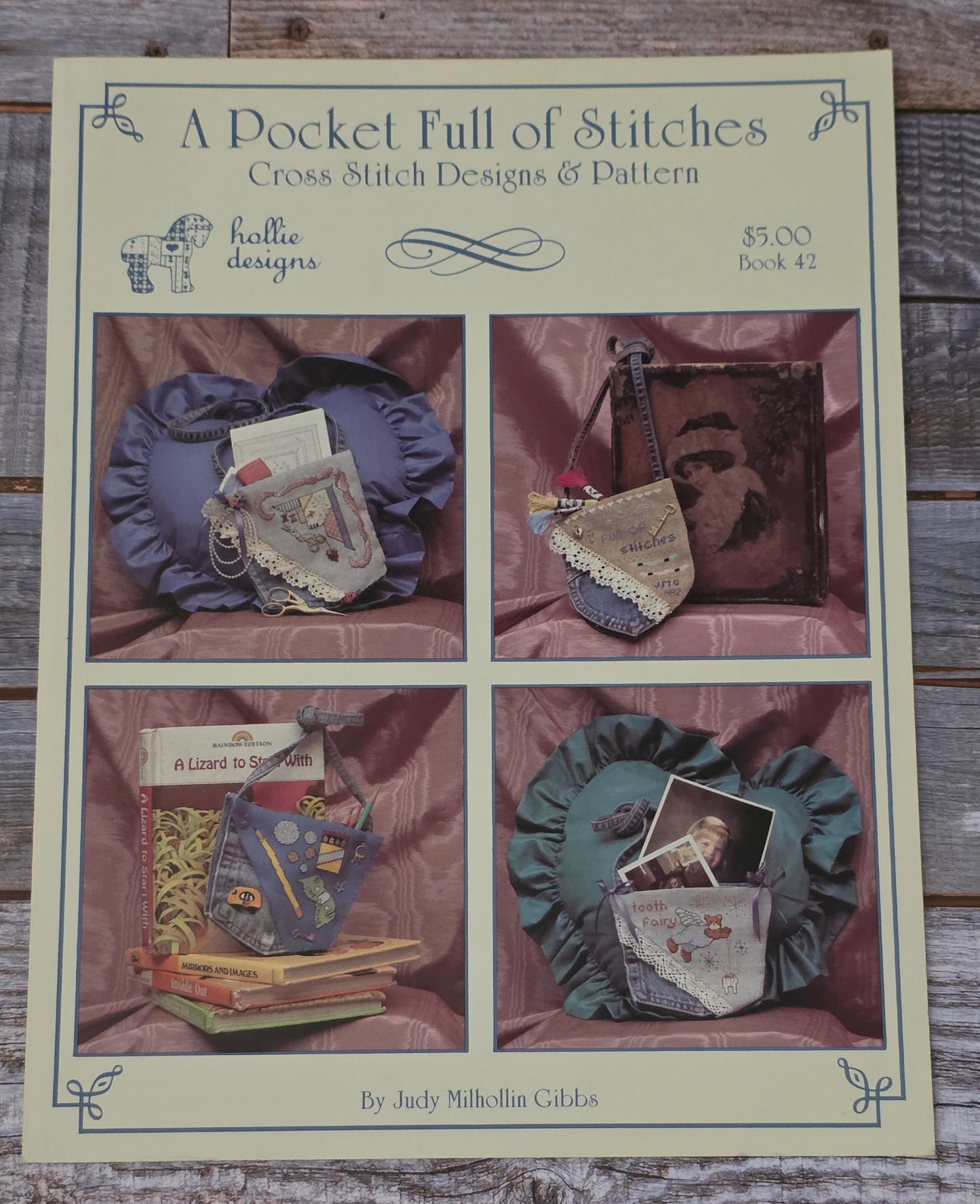Hollie Designs: A Pocket Full of Stitches Pattern Book 42