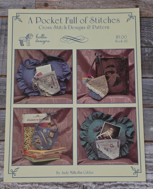 Hollie Designs: A Pocket Full of Stitches Pattern Book 42
