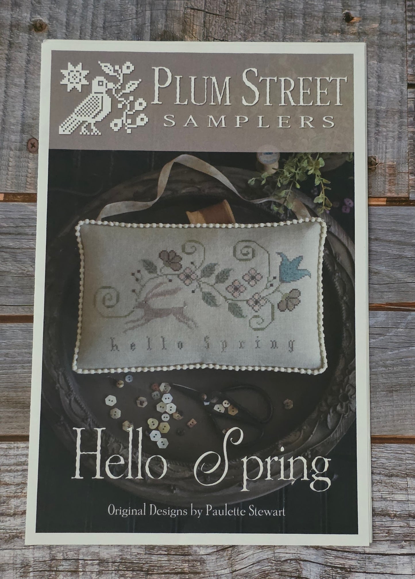 Plum Street Samplers: Hello Spring Pattern