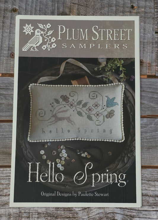 Plum Street Samplers: Hello Spring Pattern
