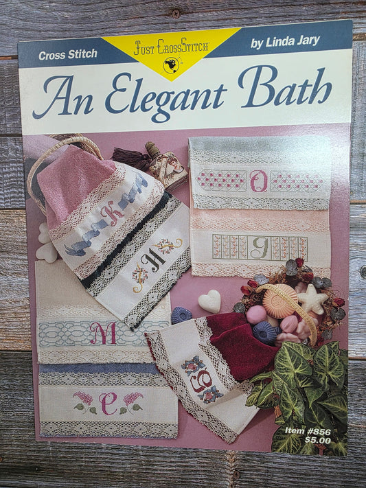 Just Cross Stitch: An Elegant Bath Item 856 Pattern