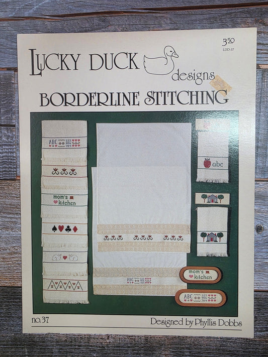 Lucky Duck Designs: Borderline Stitching No 37 Pattern