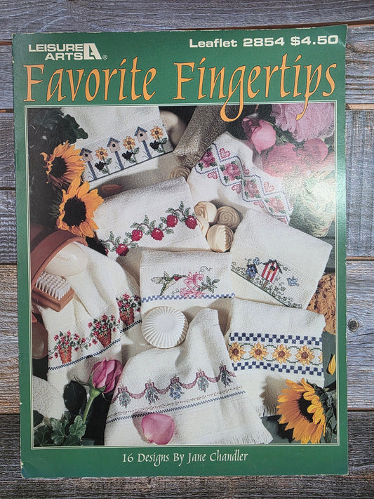 Leisure Arts: Favorite Fingertips Leaflet 2854 Pattern