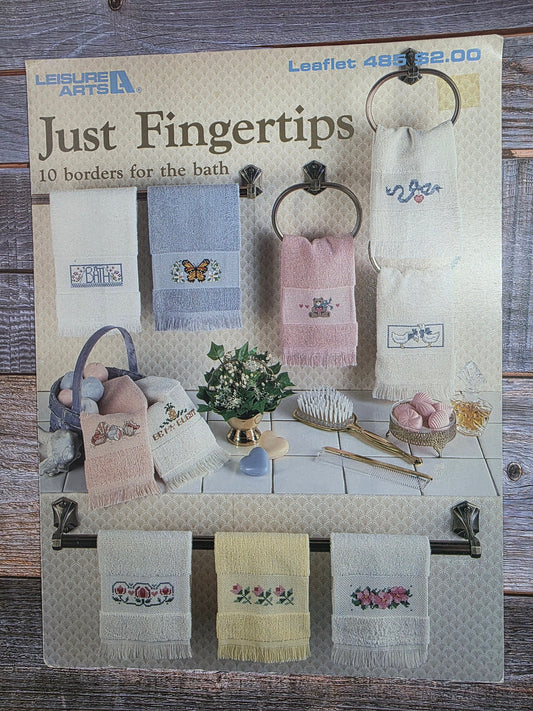 Leisure Arts: Just Fingertips Leaflet 485 Pattern