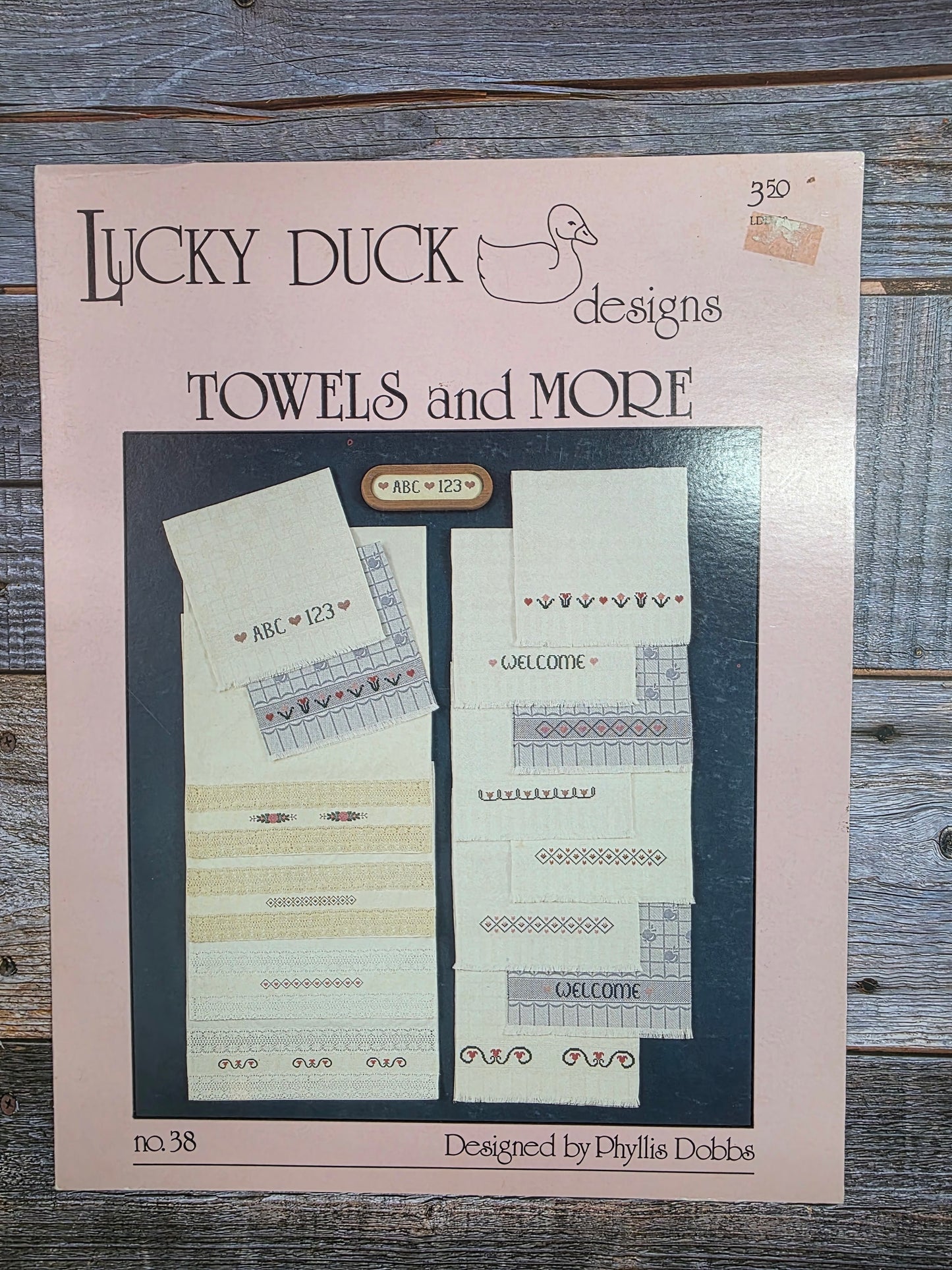 Lucky Duck Designs: Towels and More No 86 Pattern