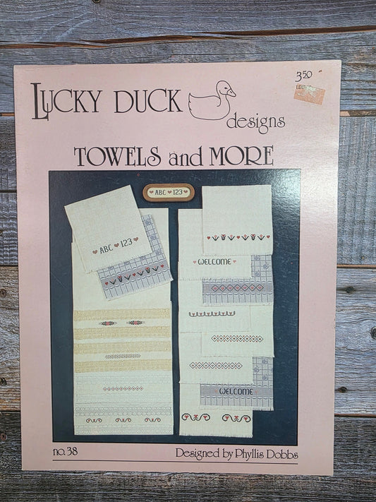 Lucky Duck Designs: Towels and More No 86 Pattern