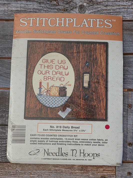Needles N' Hoops Stitchplates: Daily Bread kit No. 819
