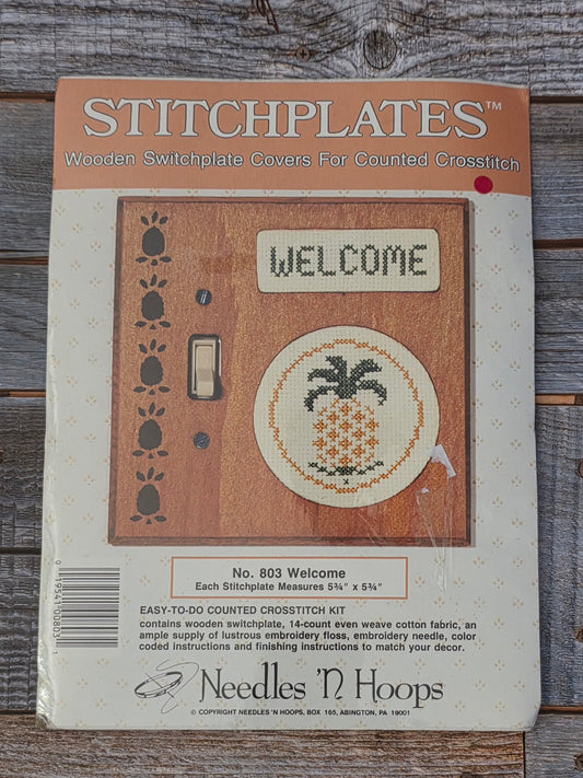 Needles N' Hoops Stitchplates: Welcome Kit No. 803