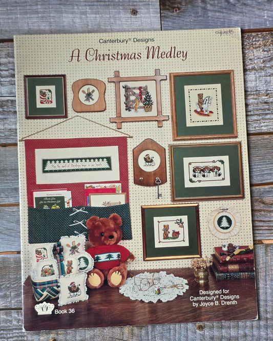 Canterbury Designs: A Christmas Medley Book 36 Pattern