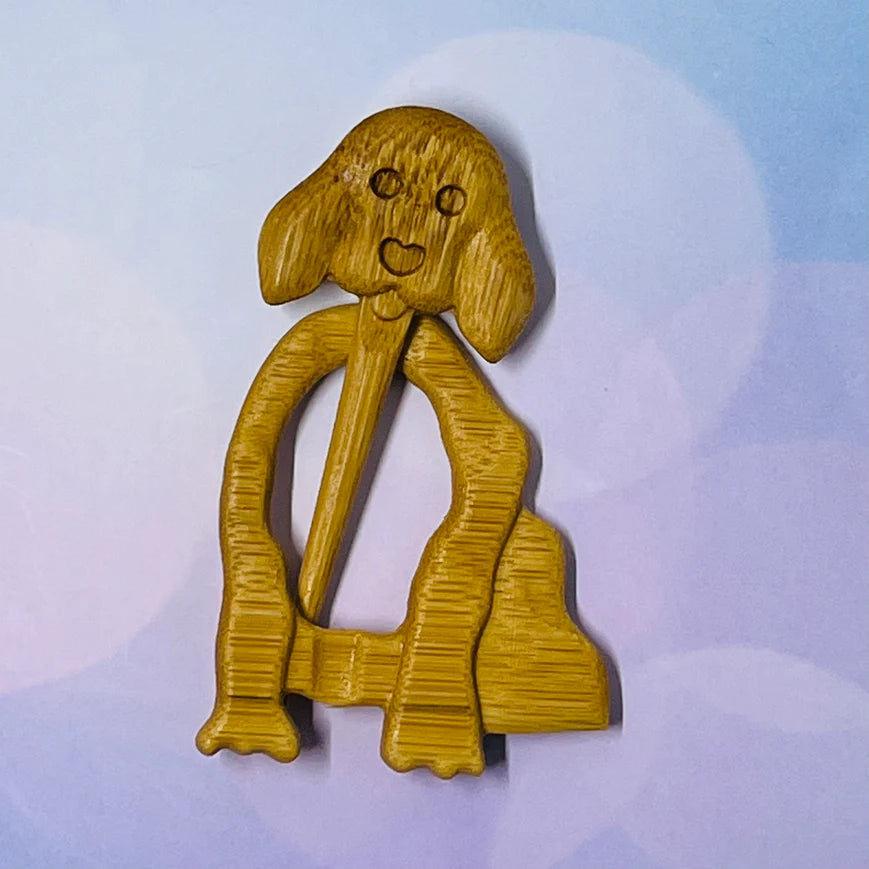 Coley Wooden Shawl Pins