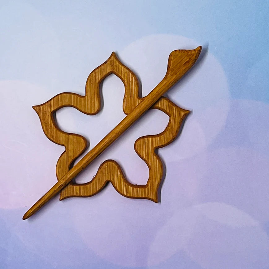 Coley Wooden Shawl Pins