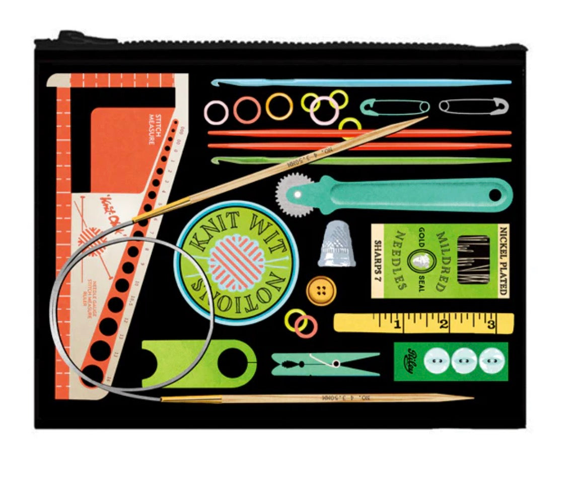 Knit Wit Notions Zipper Pouch