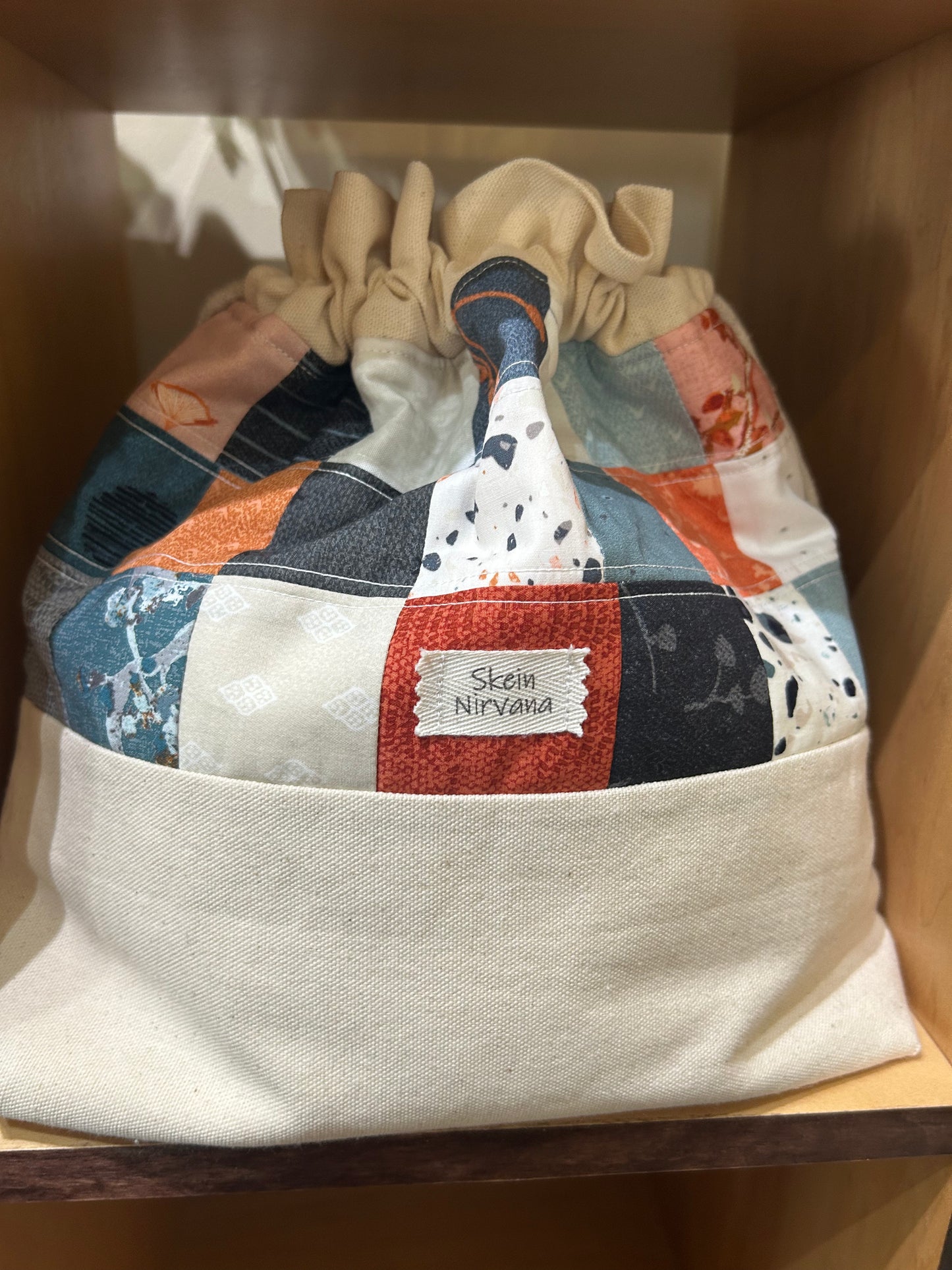 Skein Nirvana Large Drawstring Project Bags