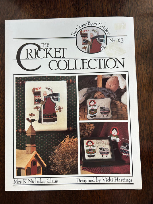 The Cricket Collection:  Mrs K Nicholas Claus Pattern No. 63