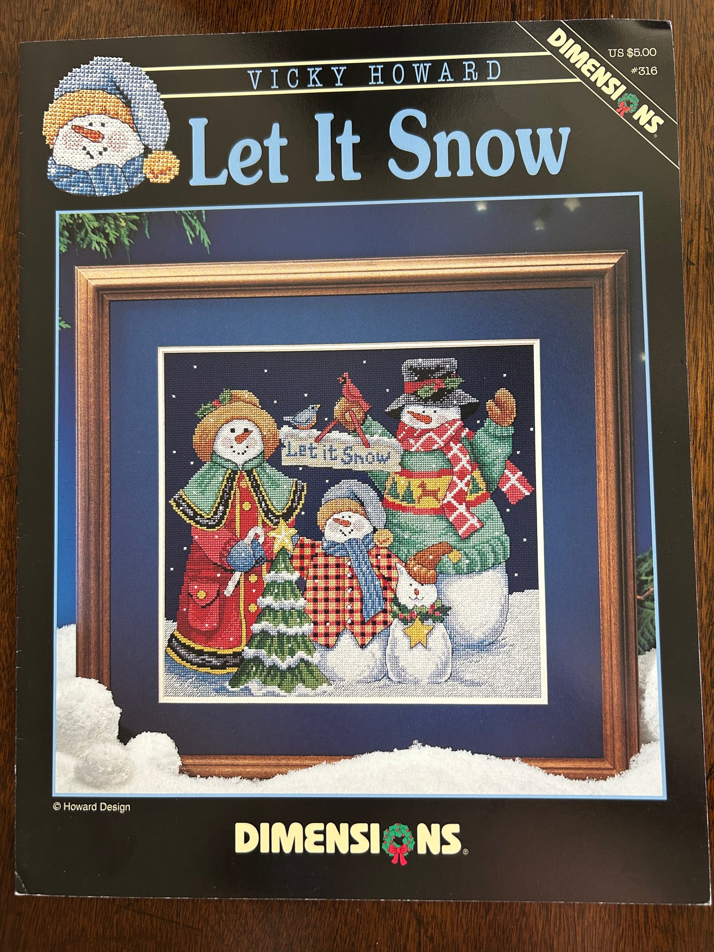 Dimensions: Let It Snow Pattern #316