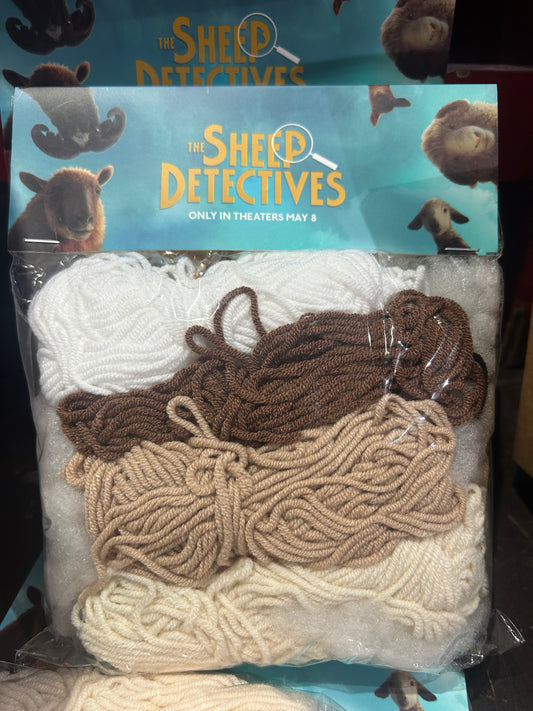 Sheep Detectives Crochet Sheep Kit