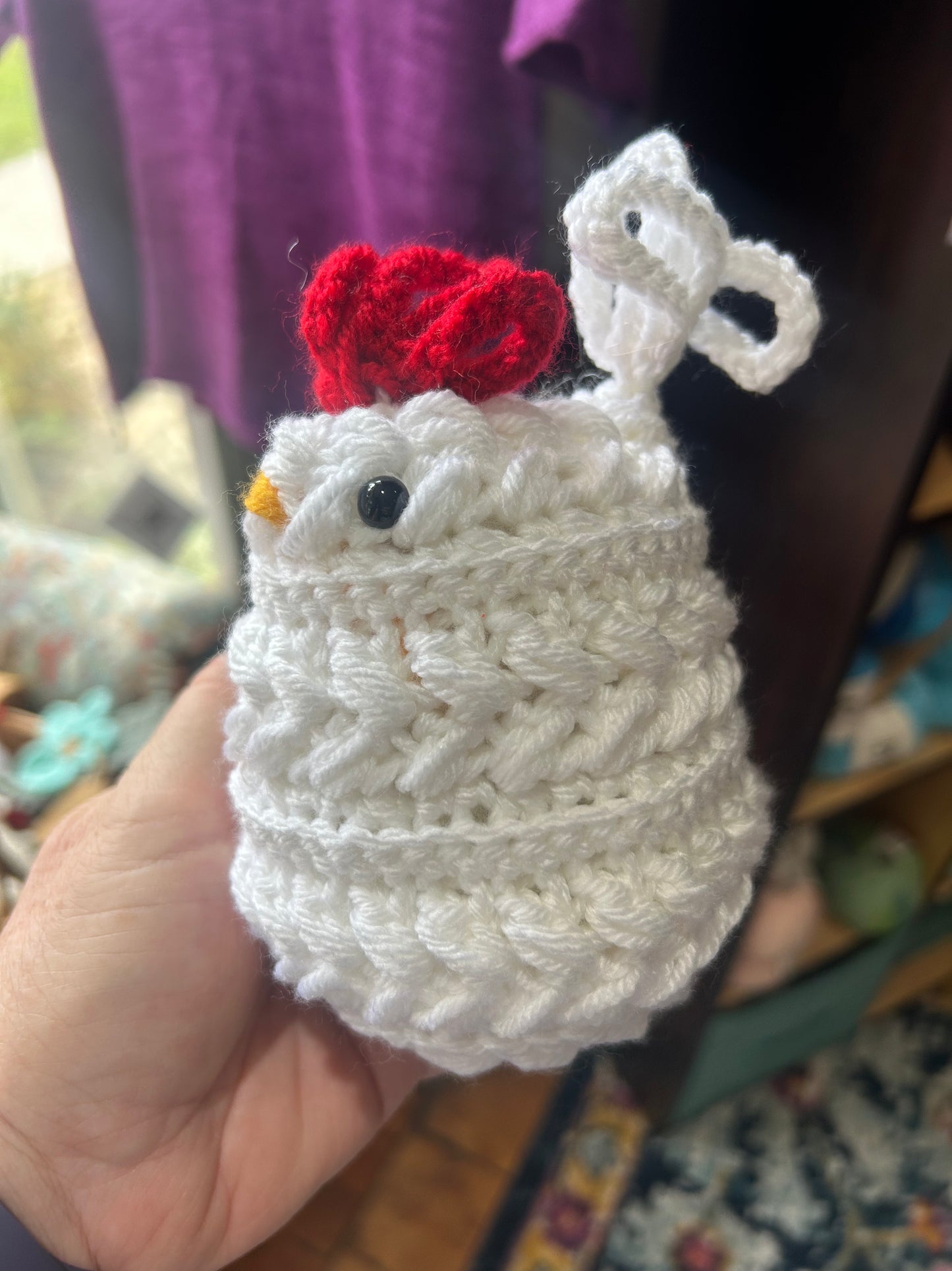 Nee Nee's Knot Shop - Crocheted Chicken