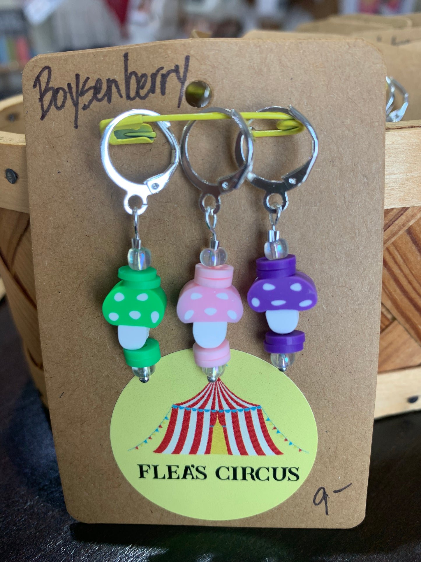 Flea's Circus Crochet Stitch Markers - Large