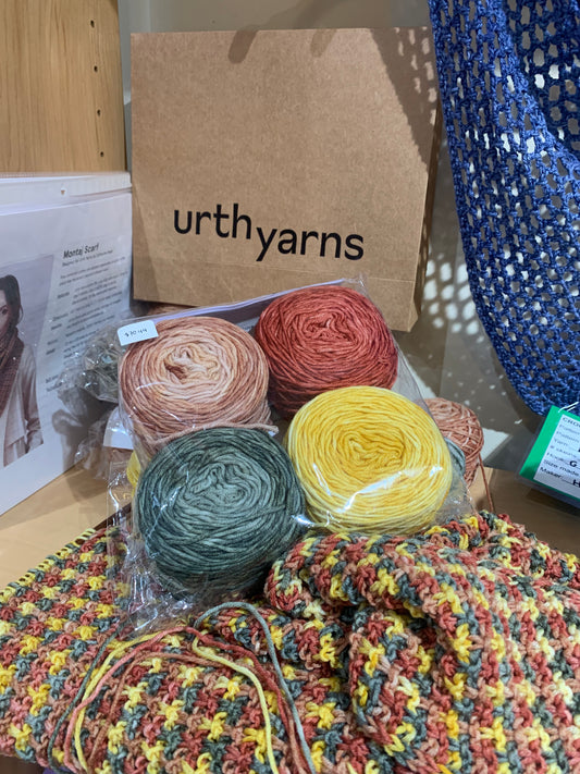 Urth Yarns Medley & Montaj Scarf Kits