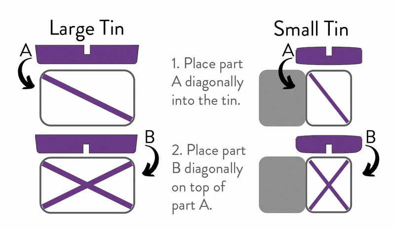 TSS Storage Tins with Dividers