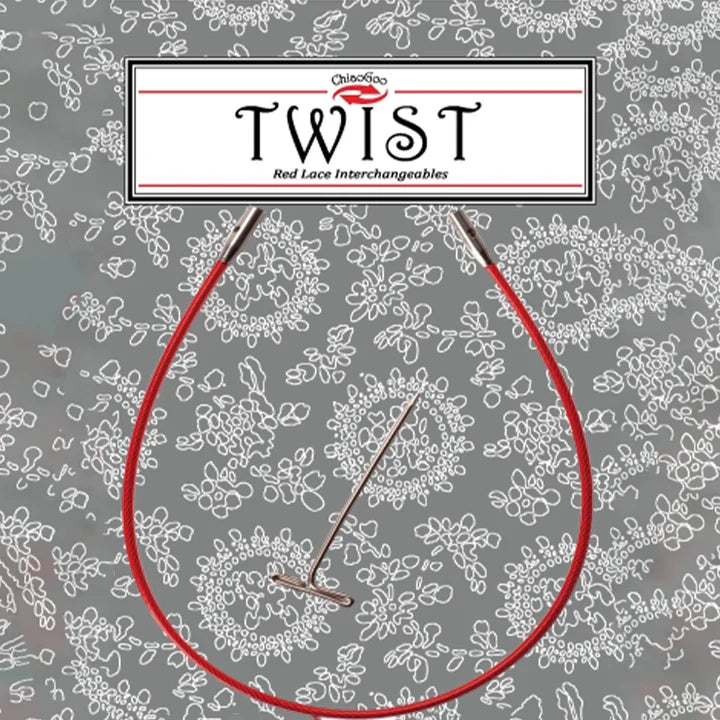 Chiaogoo - Twist Cords Red Cable