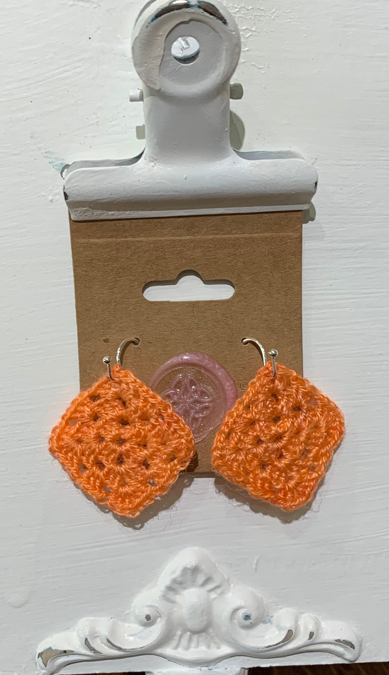 Granny Square Earrings by Jordan