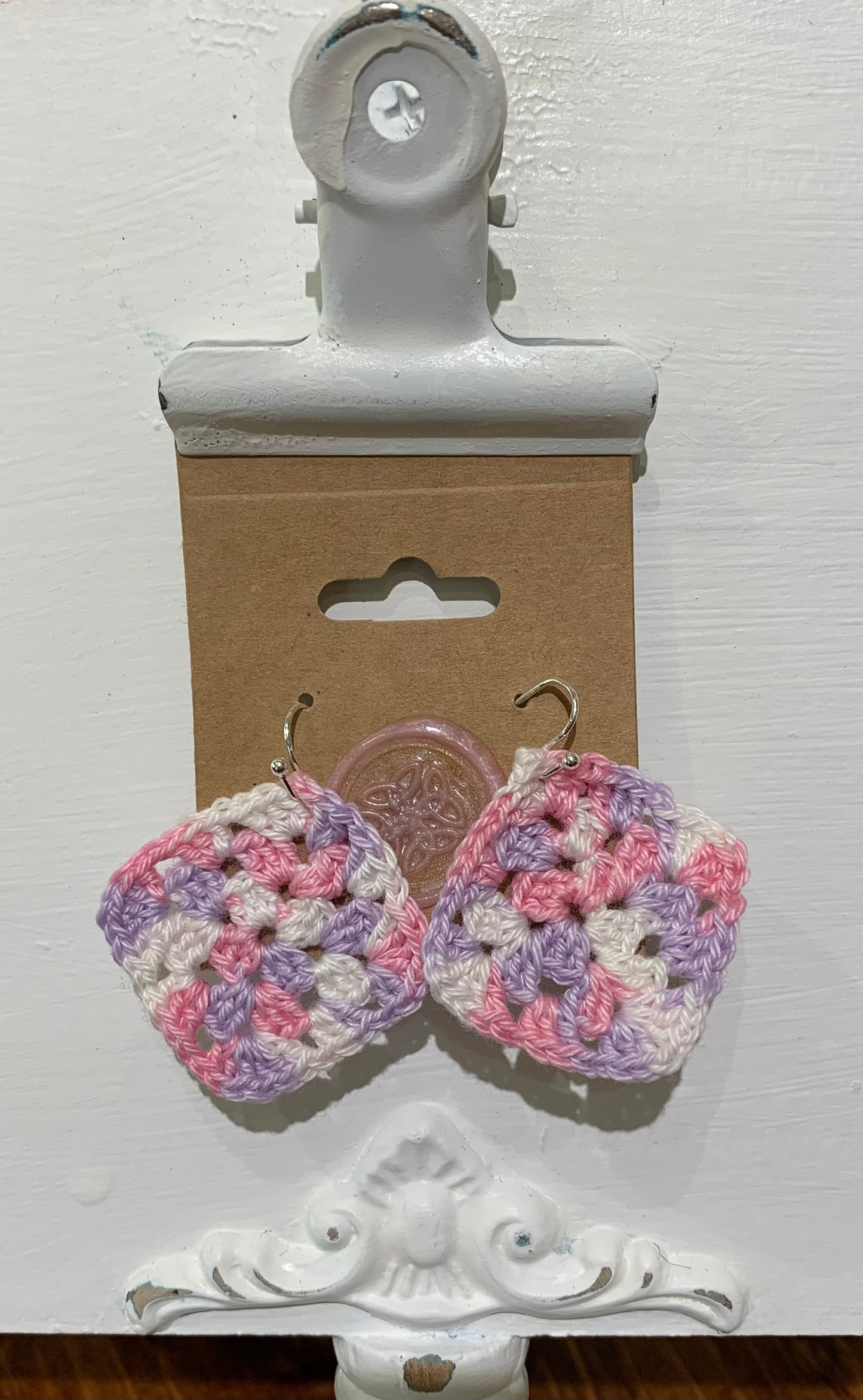 Granny Square Earrings by Jordan