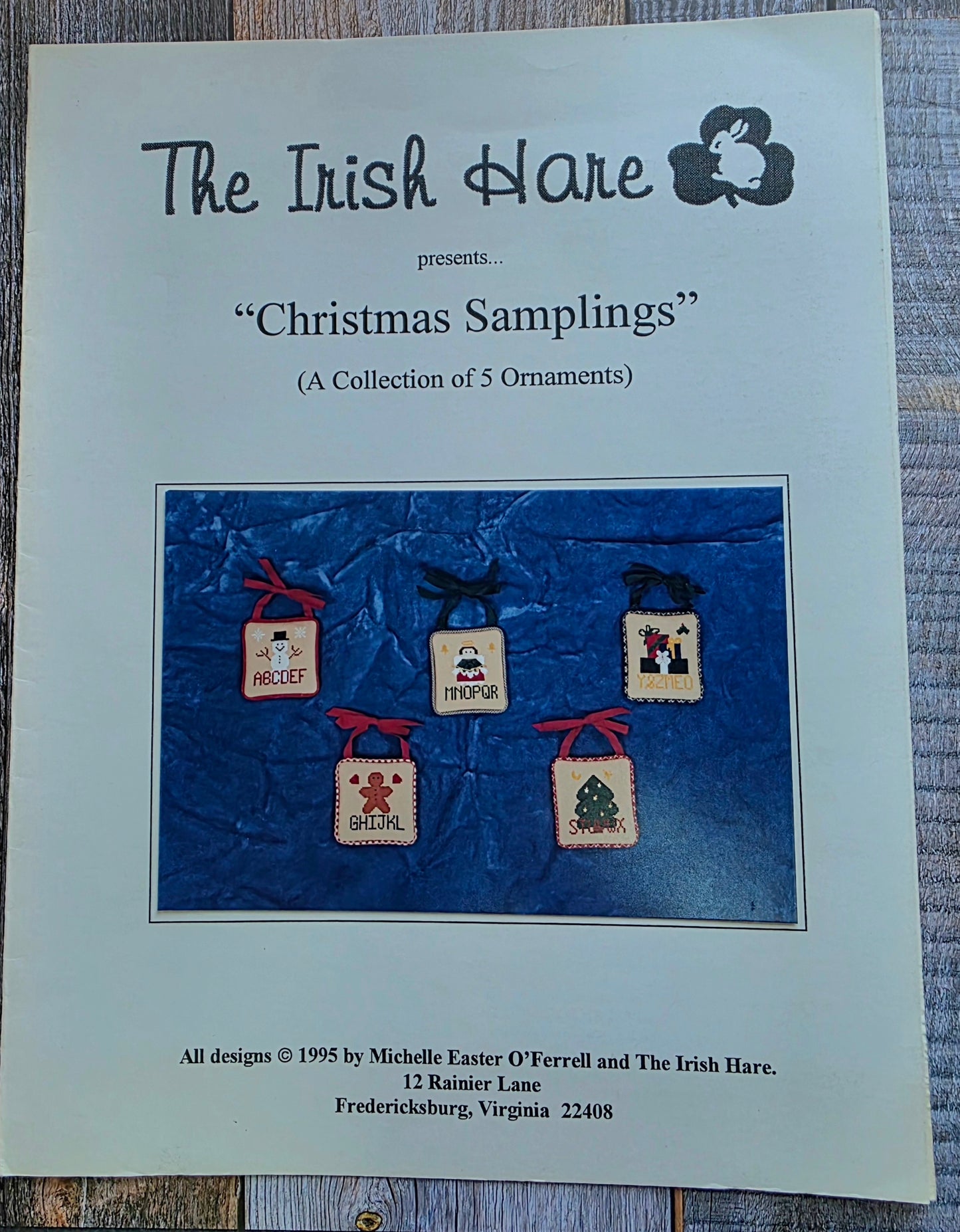 The Irish Hare: Christmas Samplings Patterns