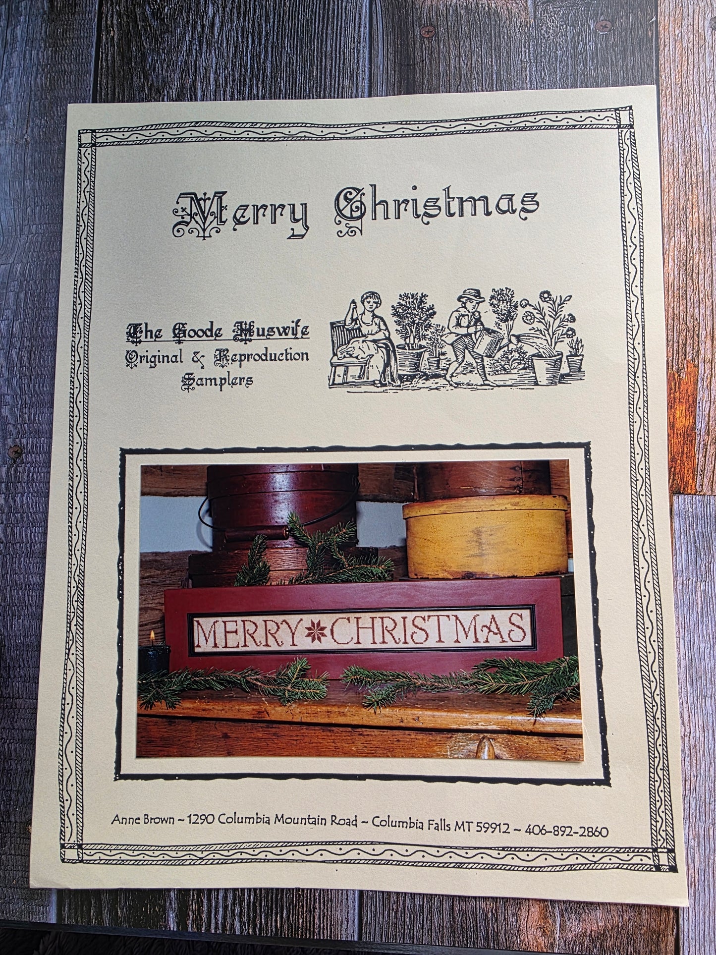 The Good Huswife: Merry Christmas Pattern