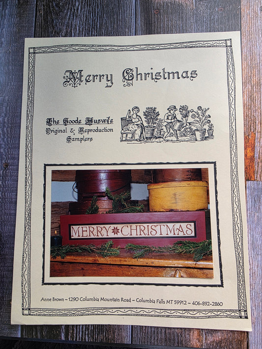 The Good Huswife: Merry Christmas Pattern