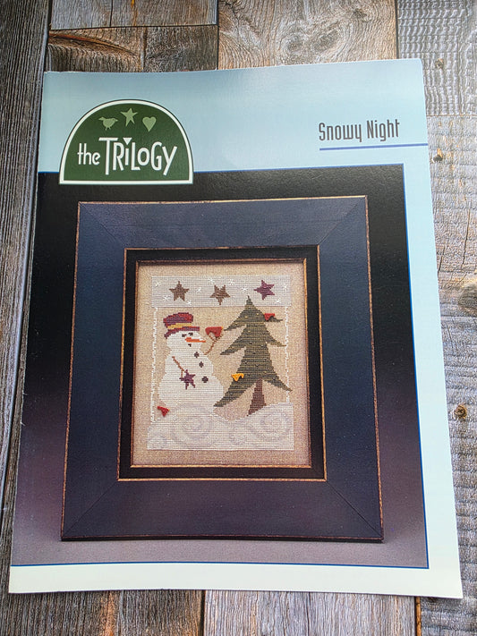 The Trilogy: Snowy Night Pattern