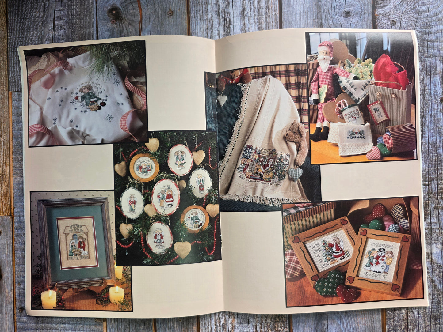 Leisure Arts: Christmas Is Love Pattern Leaflet 2831