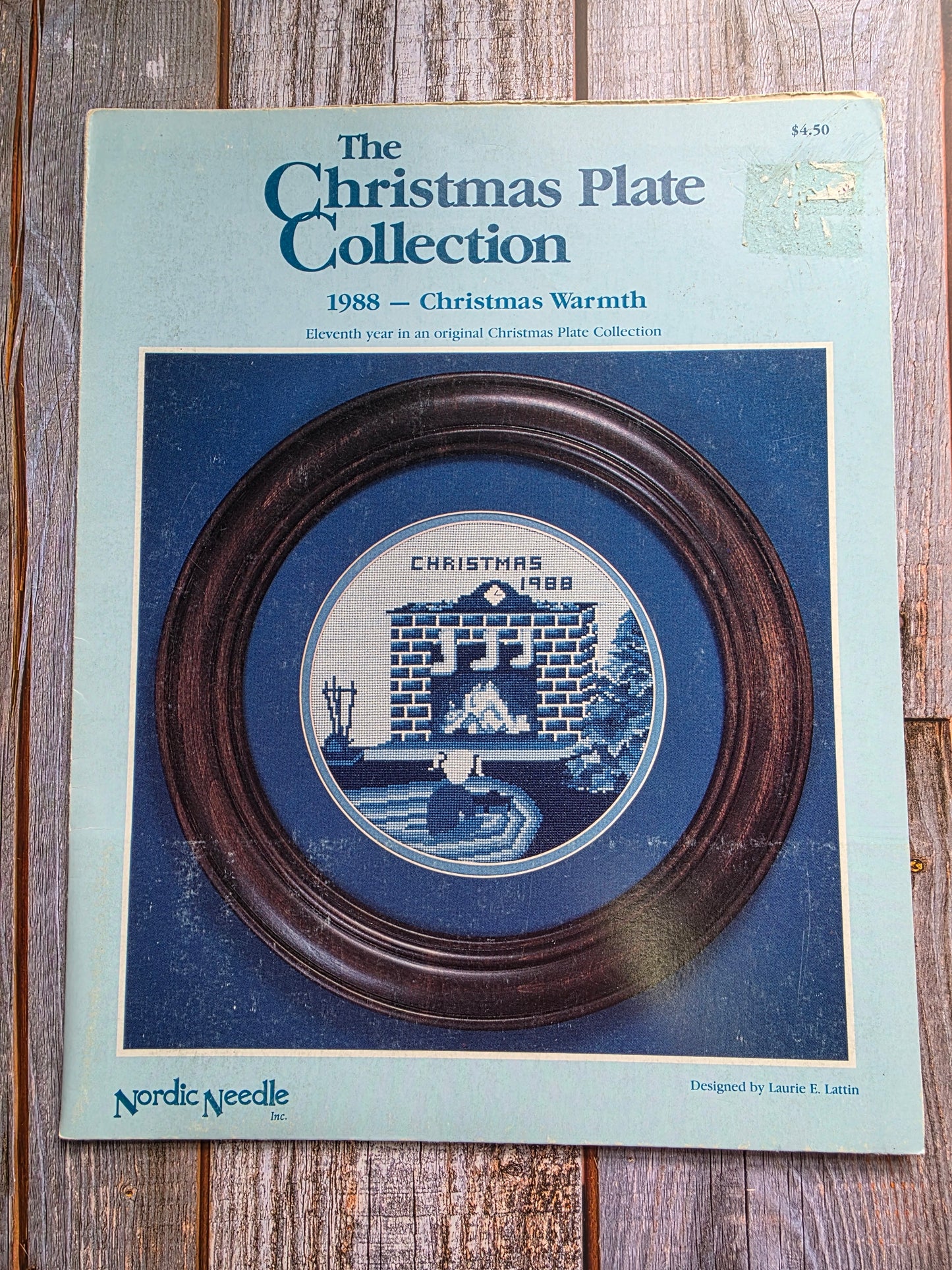 Nordic Needle: The Christmas Plate Collection: 1988 Christmas Warmth Pattern