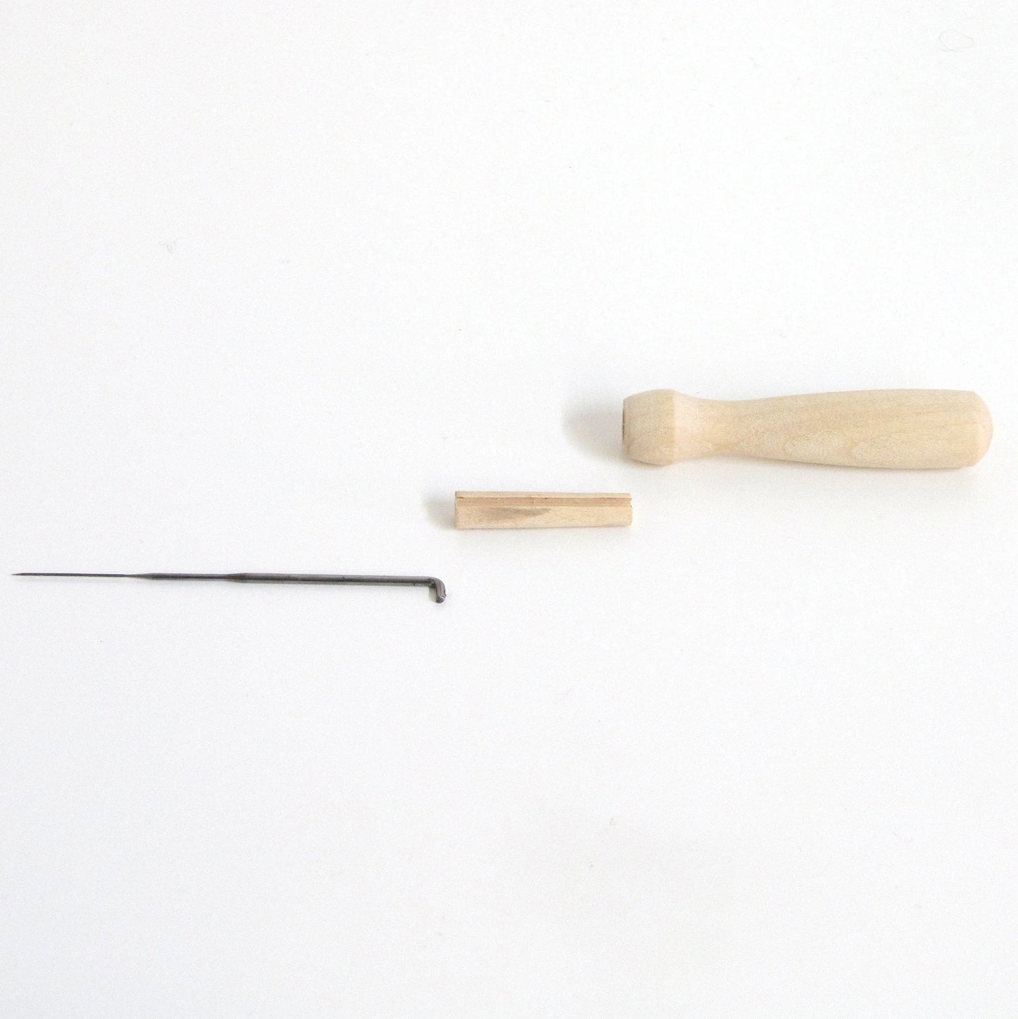 Wooden Felting Needle Holder by Hawthorn Handmade