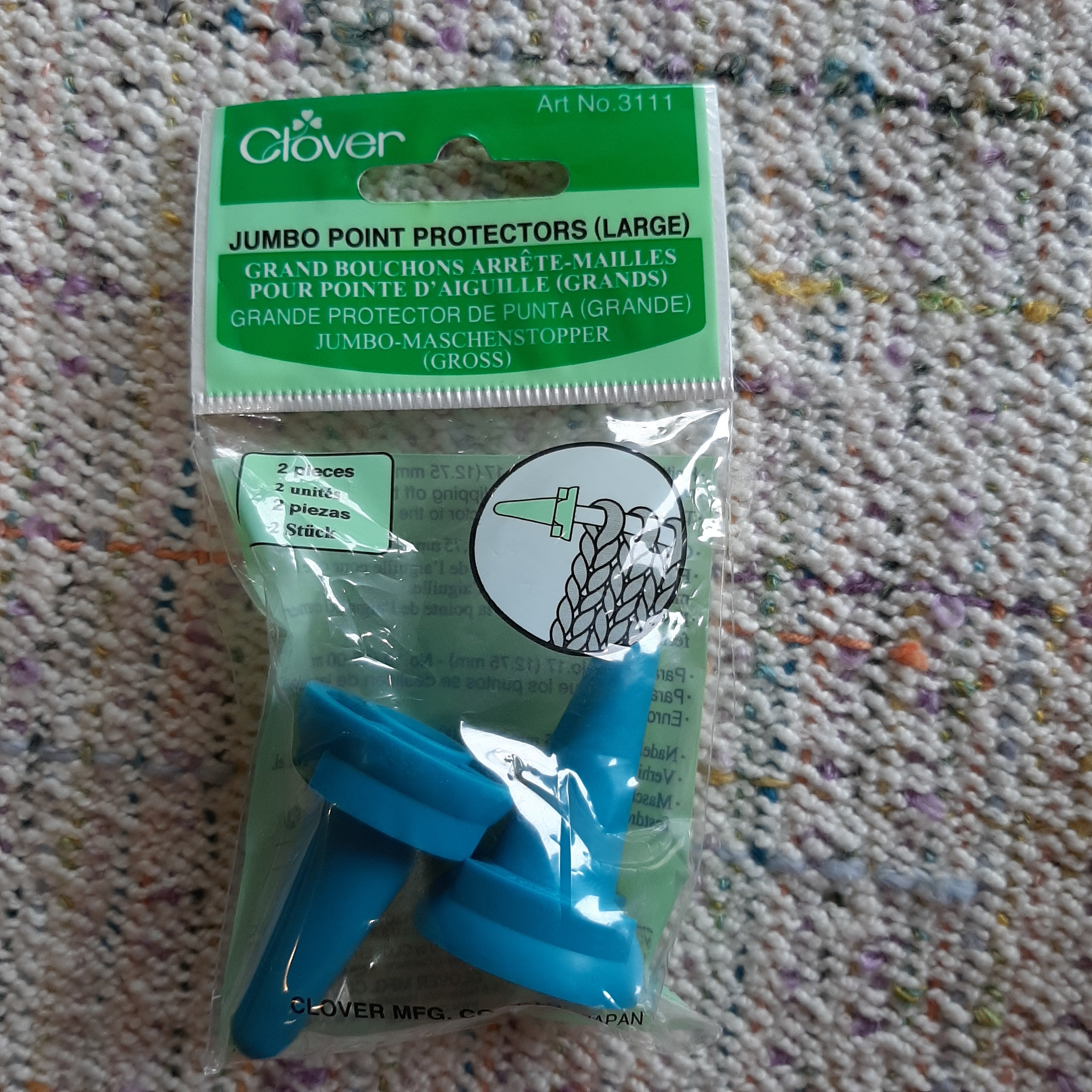 Clover - Jumbo Point Protectors – ALikelyYarn