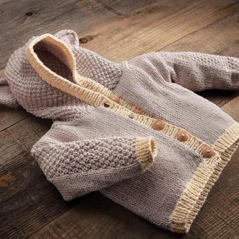 Appalachian Baby -  Baby Bear cardigan