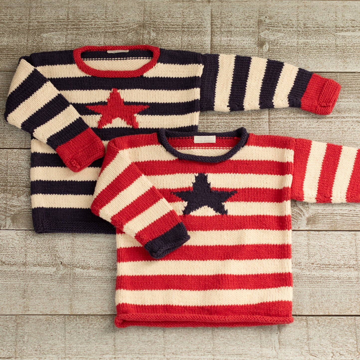 Appalachian Baby - Stars and Stripes Pullover