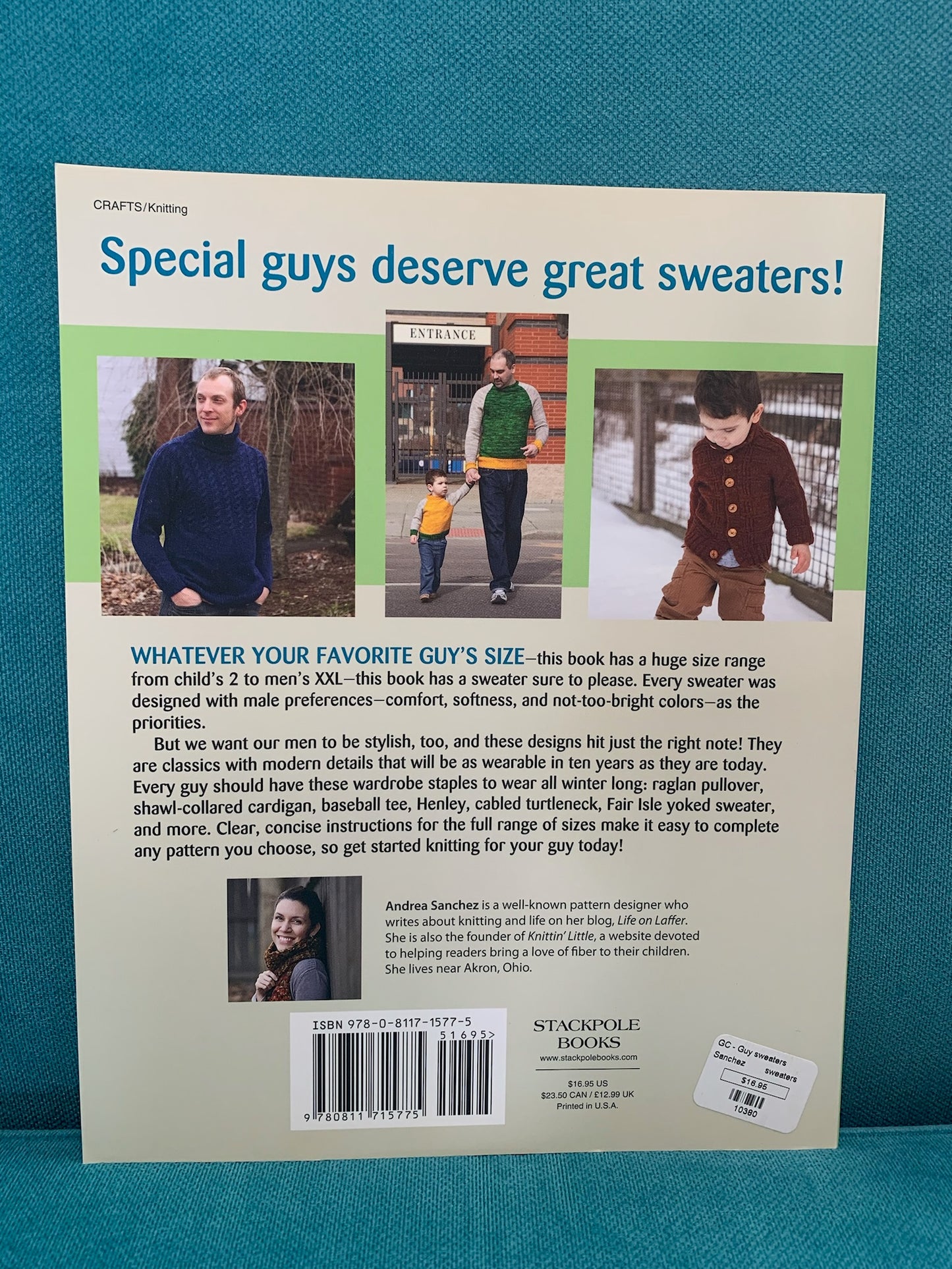 Great Knit Sweaters for Guys Big and Small - Andrea Sanchez