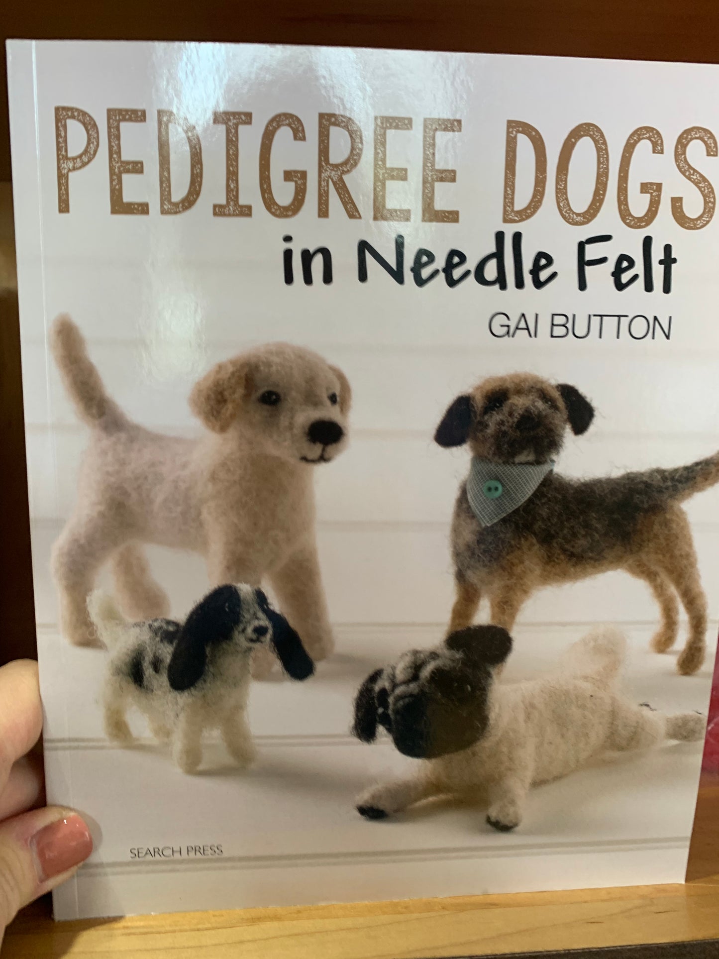 Pedigree Dogs in Needle Felt - Gai Button