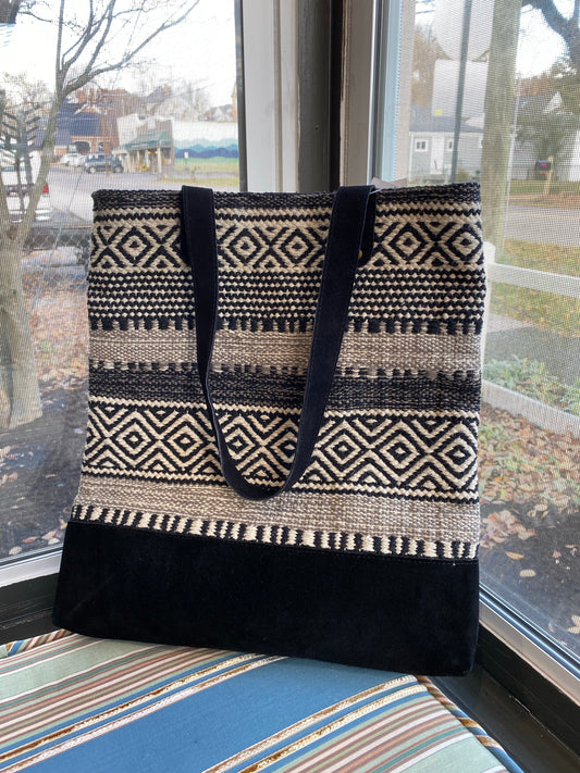 Black and White Tote