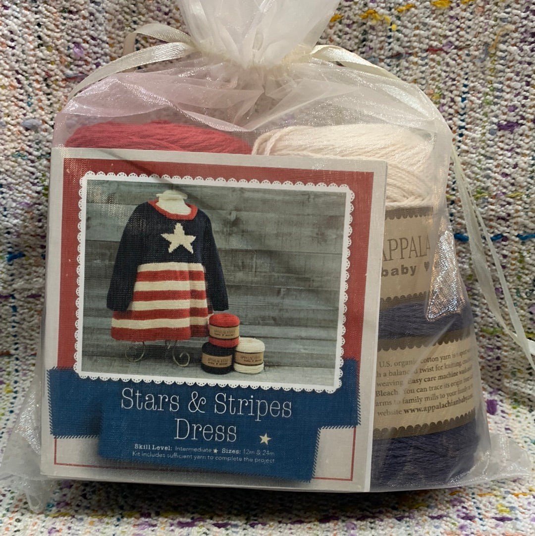 Appalachian Baby - Stars and Stripes Dress