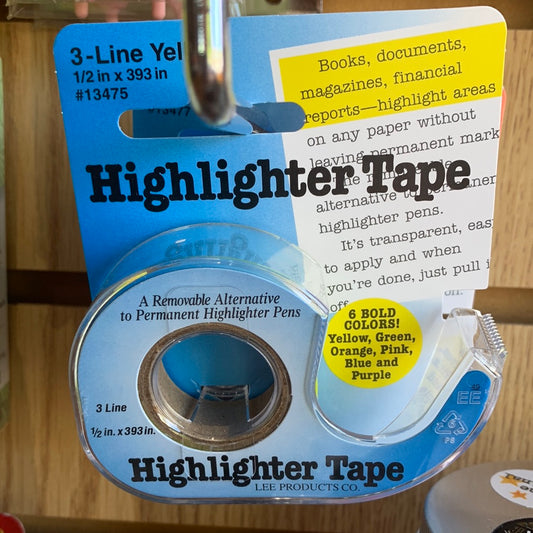 Highlighter Tape