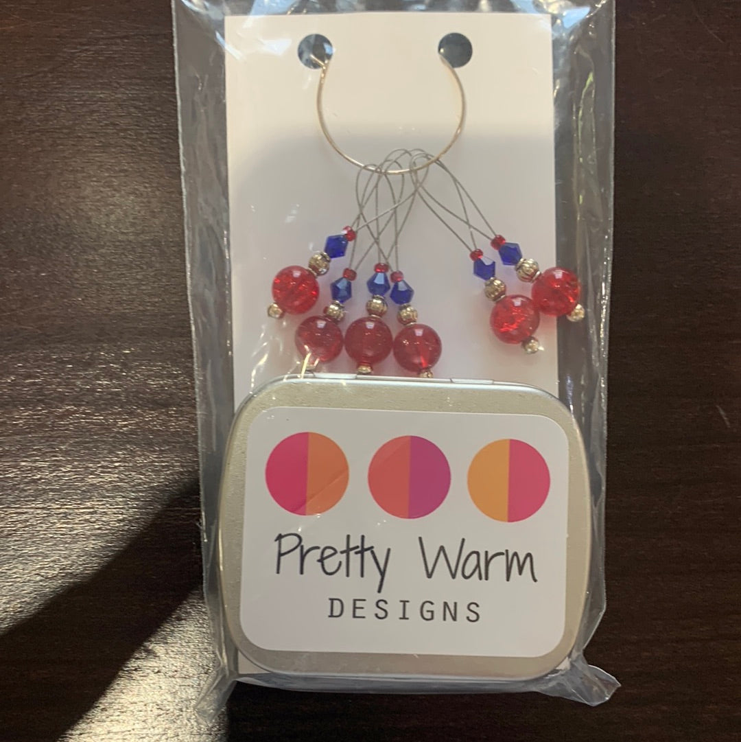 Pretty Warm Designs - Stitch Markers